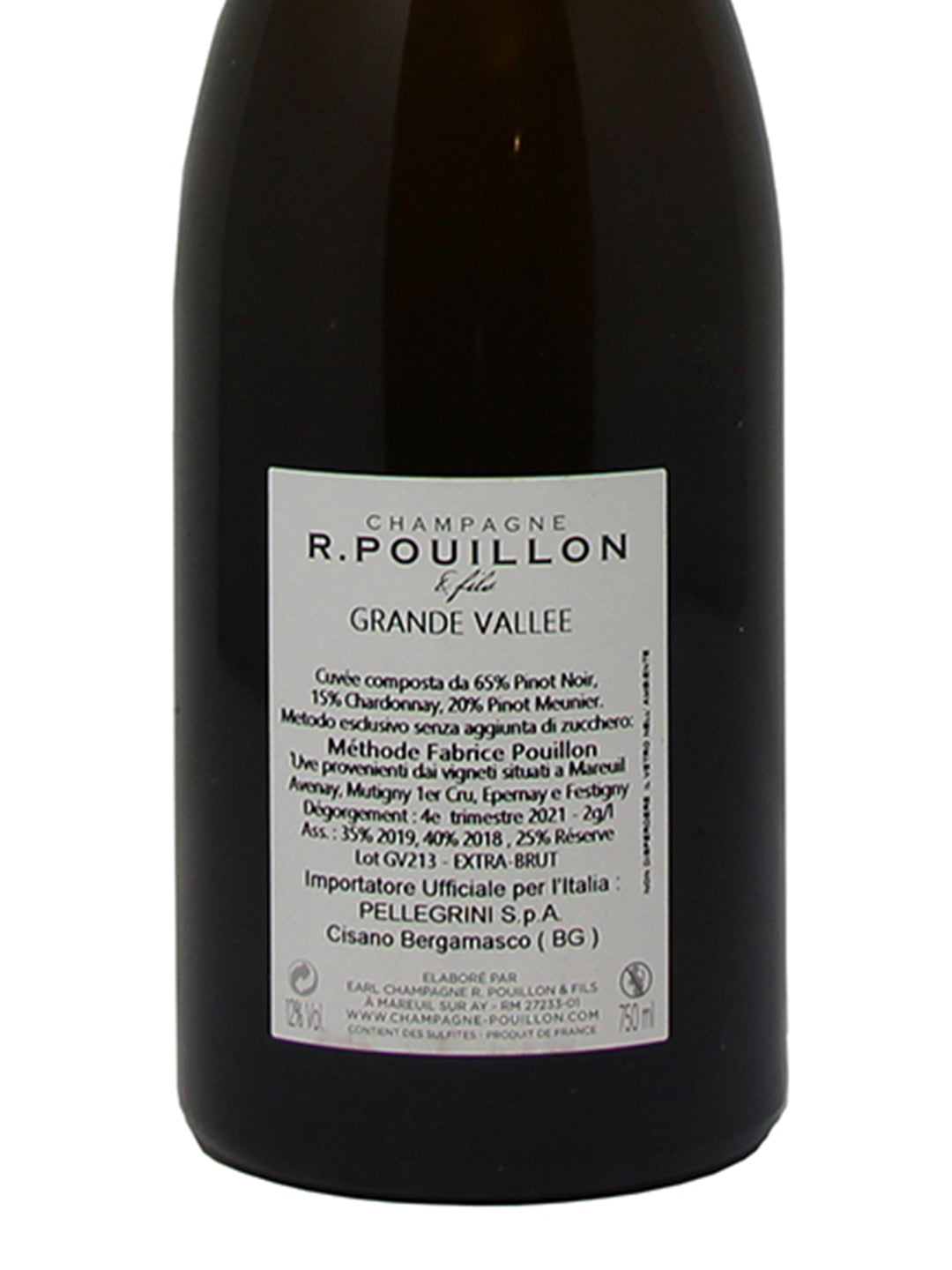 R. Pouillon & Fils "Grande Vallée" Champagne Extra Brut AOC