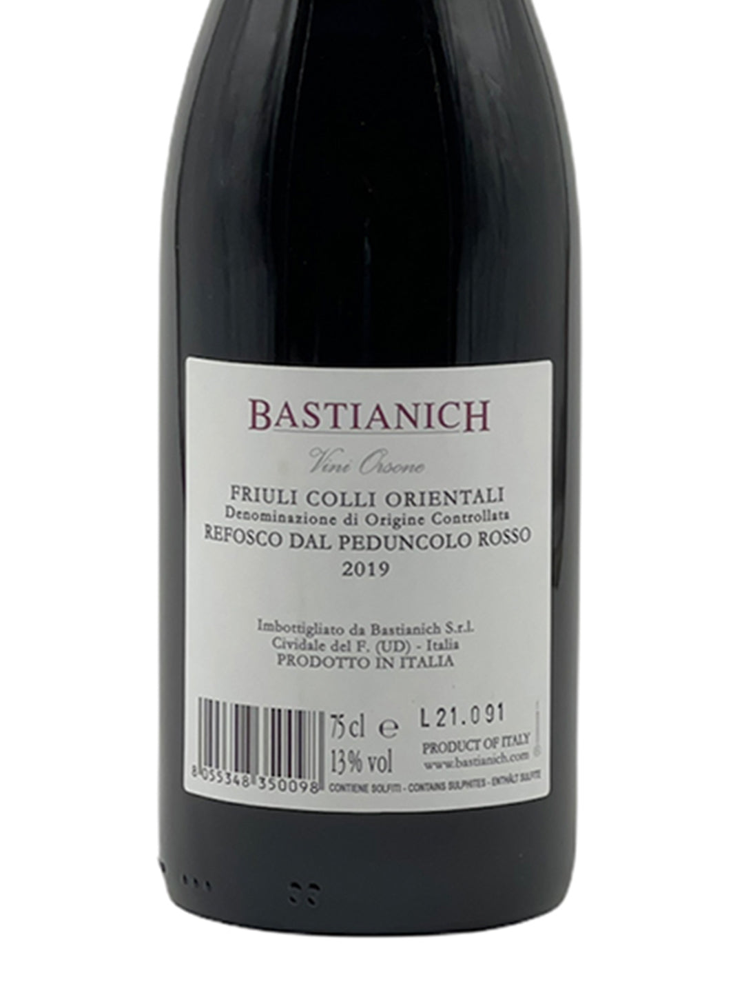 Bastianich "Refosco dal Penducolo" Colli Orientali del Friuli DOC (Box 6 Bottiglie)
