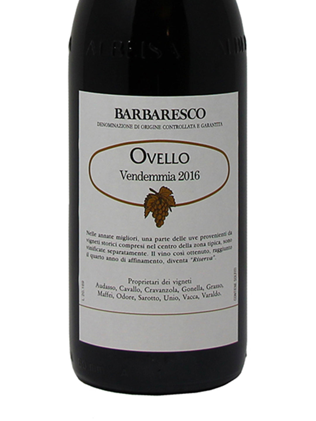 Produttori del Barbaresco "Ovello" Barbaresco Riserva DOCG 2016