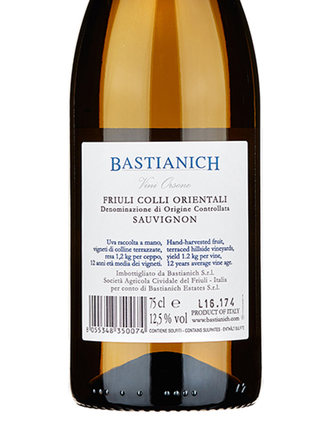 Bastianich "Sauvignon" Colli Orientali del Friuli DOC (Box 6 Bottiglie)