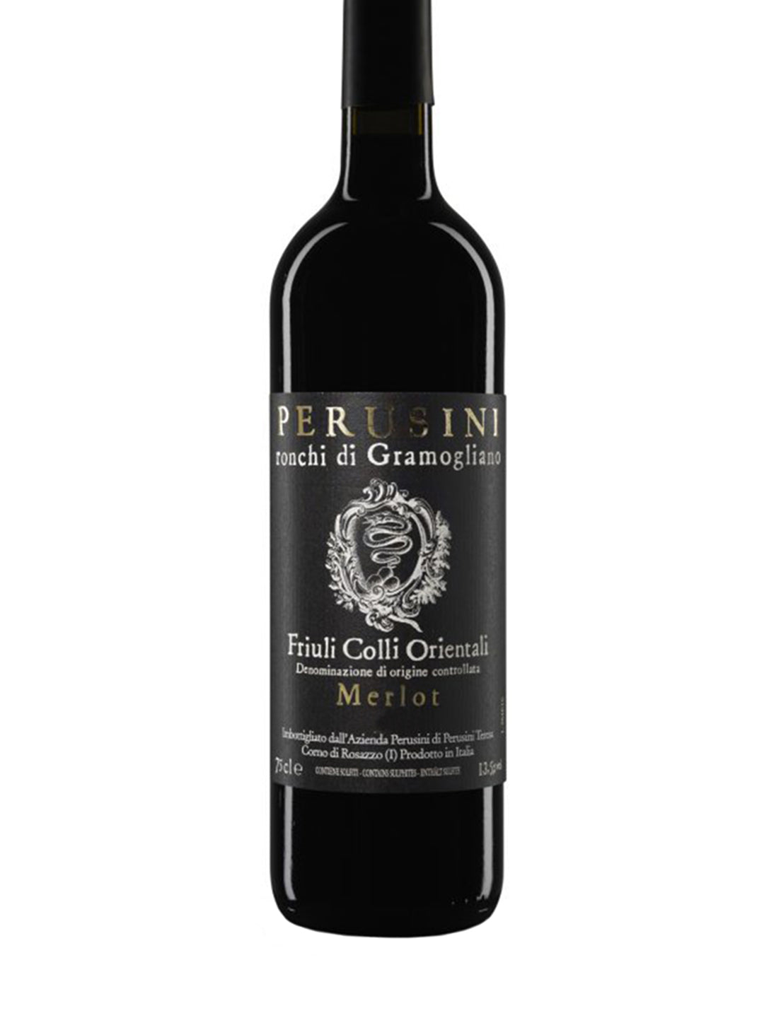 Perusini "Merlot Etichetta Nera" Colli Orientali del Friuli DOC (Box 3 Bottiglie)