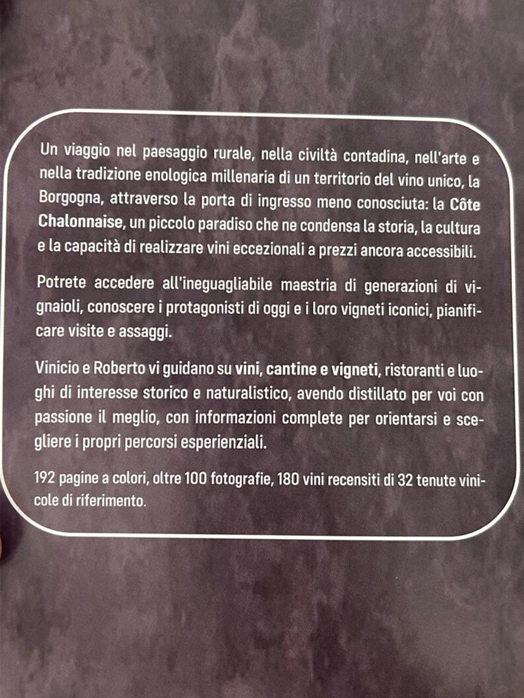 "Côte Chalonnaise" di Vinicio Guidotti e Roberto Sironi