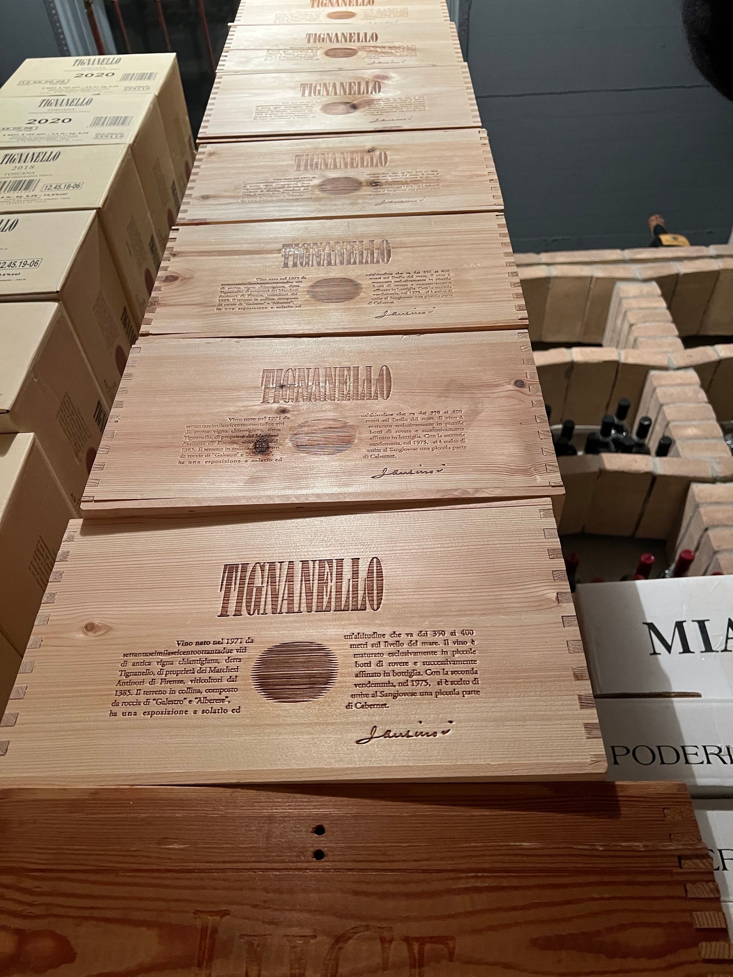 Marchesi Antinori "Tignanello" Toscana Rosso IGT 2018 (Box 6 bottiglie)