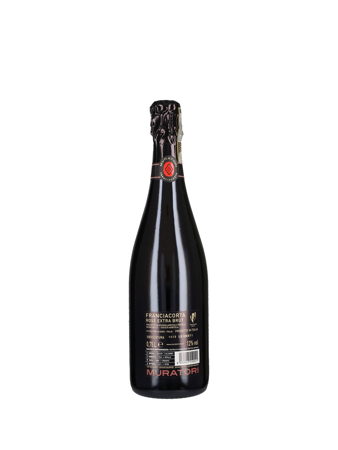 Muratori Franciacorta Rosé Extra Brut DOCG (Box 3 Bottiglie)
