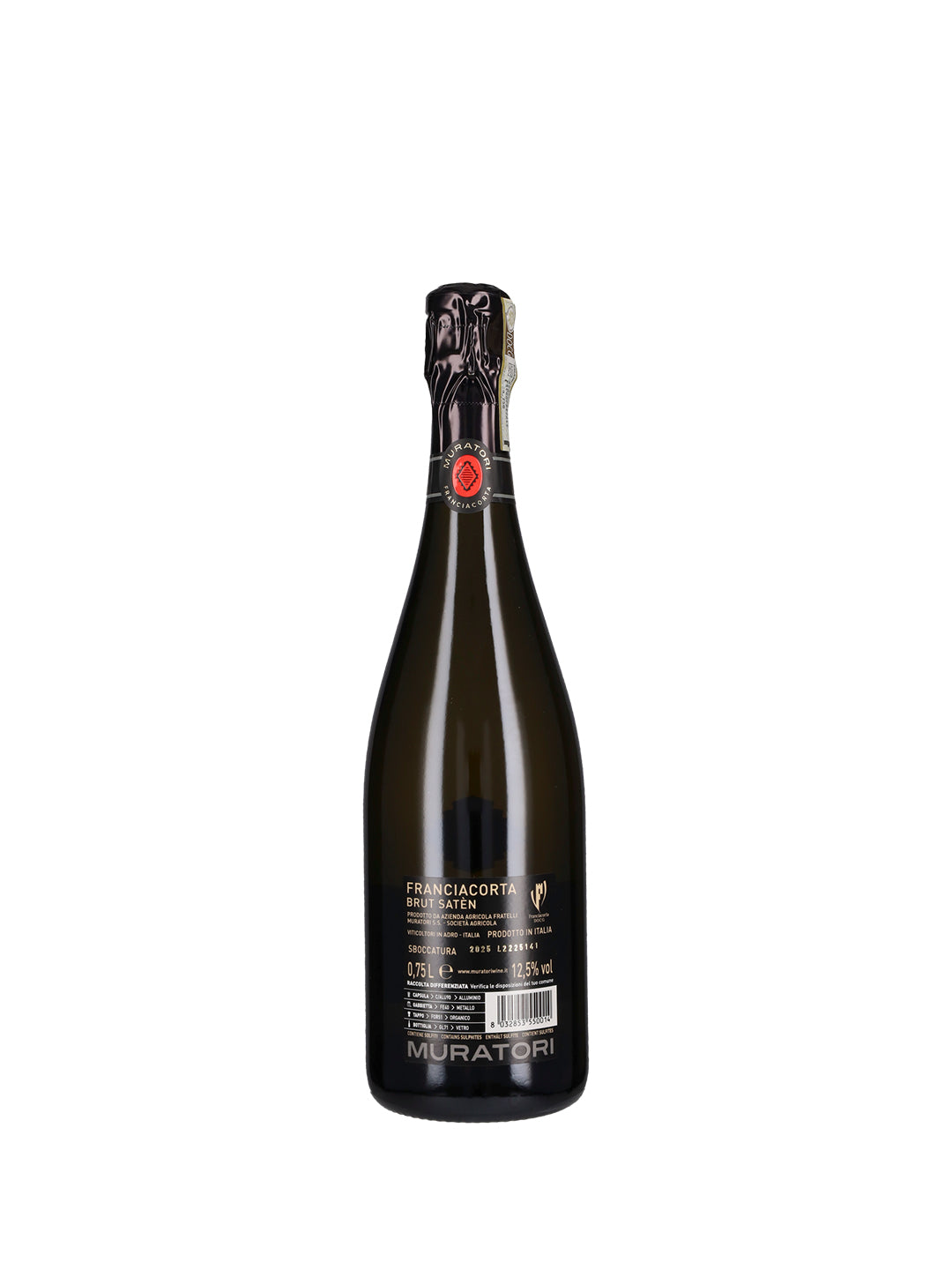 Muratori Franciacorta Brut Saten DOCG (Box 3 Bottiglie)