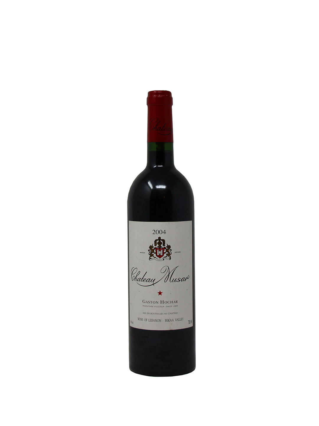 Chateau Musar "Chateau Musar" Gaston Hochar Wine of Lebanon 2004