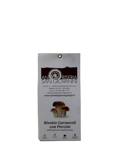 Azienda Agricola Grangia "Risotto Carnaroli con Porcini" Antica Riseria San Giovanni 250g