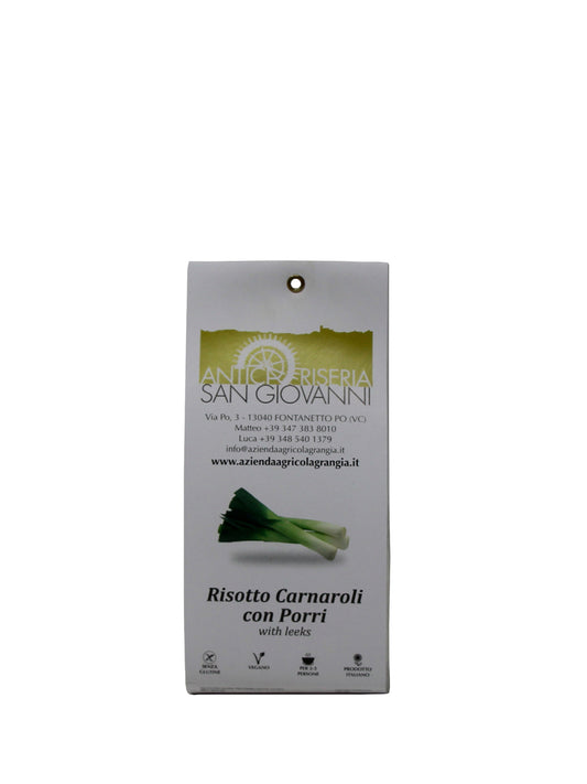Azienda Agricola Grangia "Risotto Carnaroli con Porri" Antica Riseria San Giovanni 250g