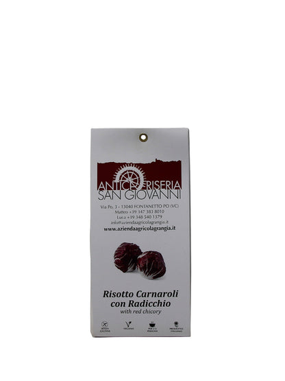 Azienda Agricola Grangia "Risotto Carnaroli con Radicchio" Antica Riseria San Giovanni 250g