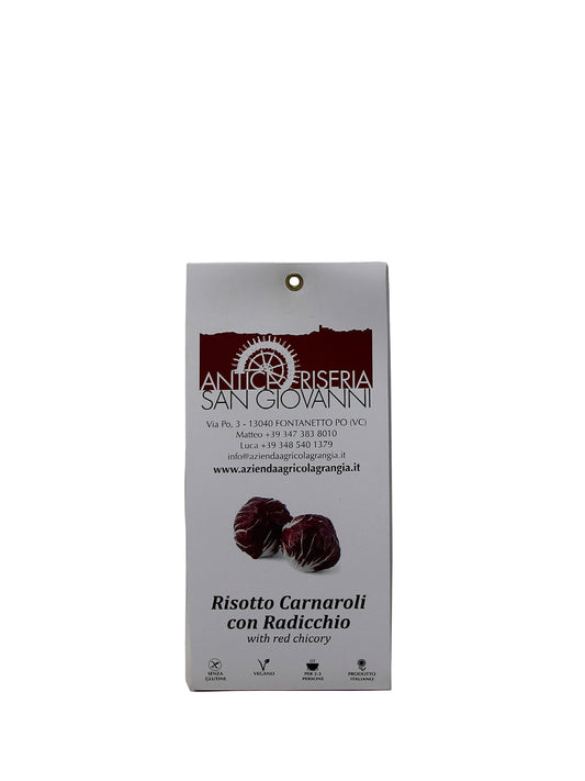 Azienda Agricola Grangia "Risotto Carnaroli con Radicchio" Antica Riseria San Giovanni 250g
