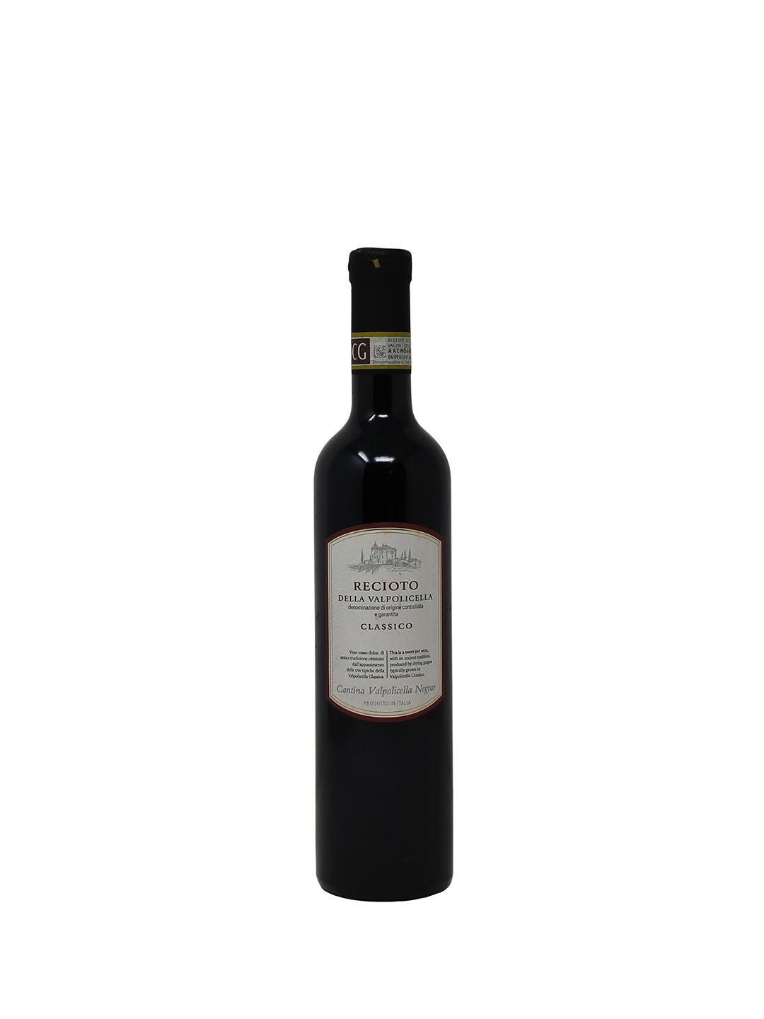 Cantina di Negrar "Recioto" Recioto della Valpolicella DOCG Classico 2012 0,5L