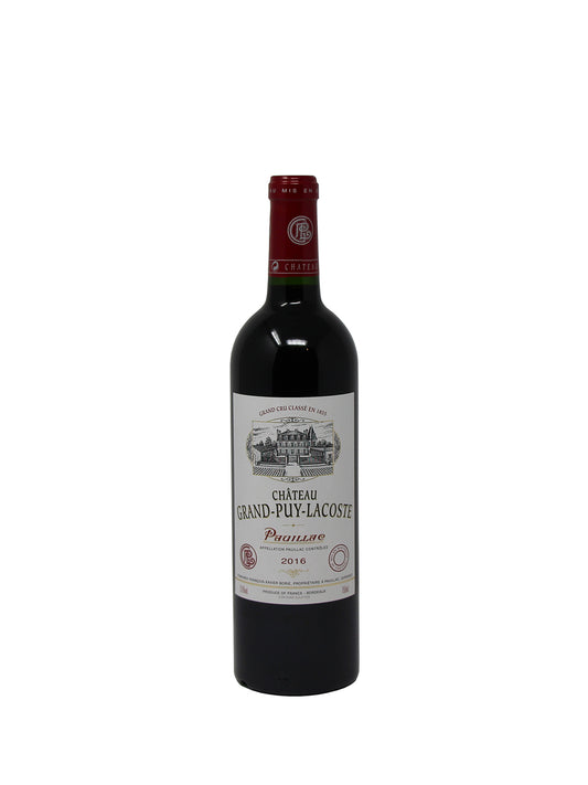 Chateau Grand Puy-Lacoste "Chateau Grand Puy-Lacoste" Grand Cru Classé Pauillac AOC 2016