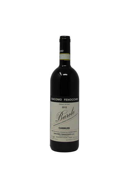 Giacomo Fenocchio "Cannubi" Barolo DOCG 2012