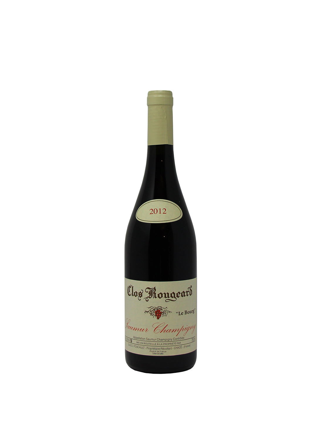 Clos Rougeard "Le Bourg" Saumur-Champigny AOC 2012