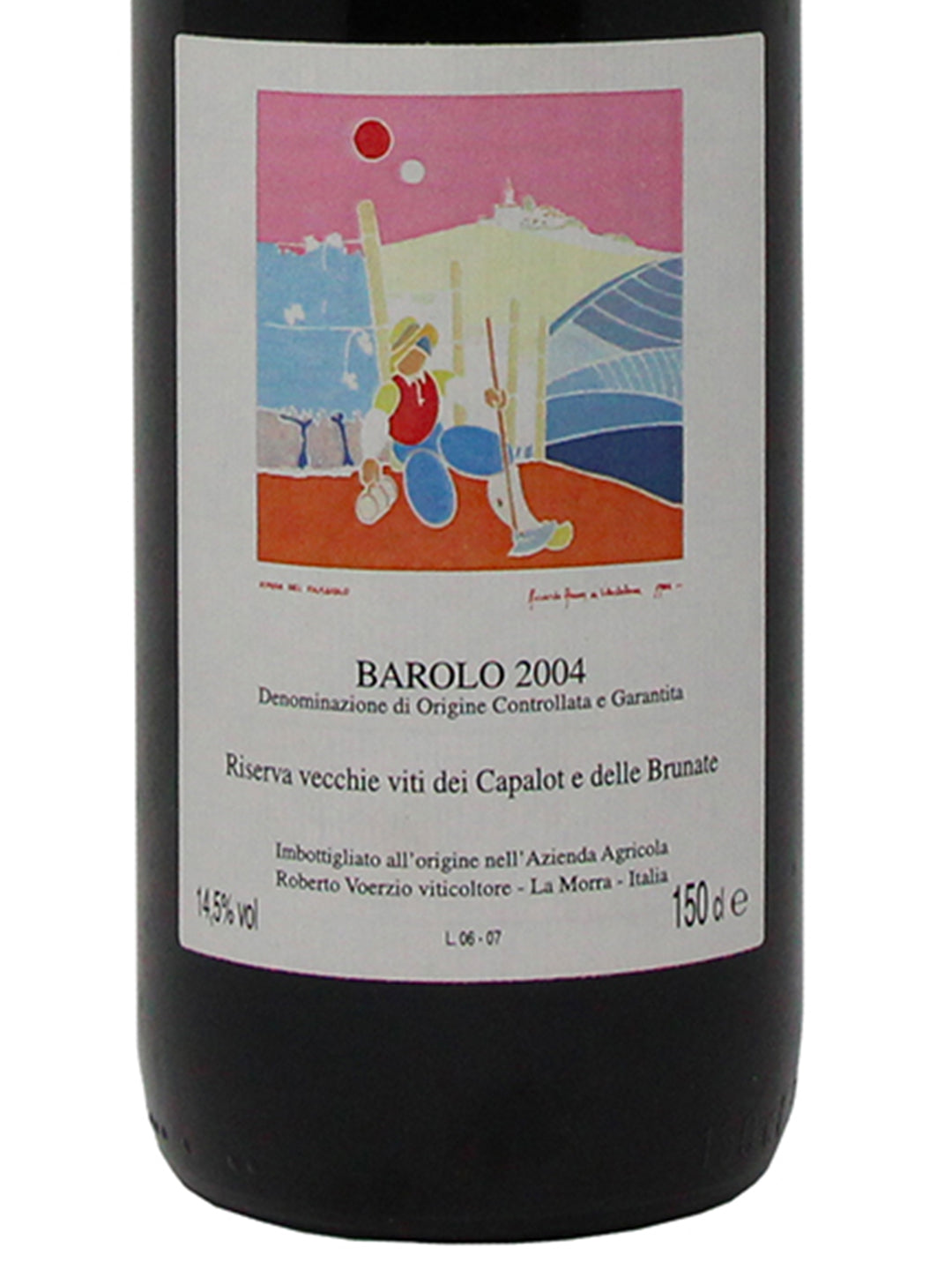 Roberto Voerzio "Riserva Vecchie Viti dei Capalot e delle Brunate" Barolo DOCG 2004 1,5L