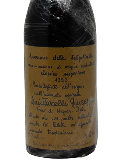 Giuseppe Quintarelli "Amarone della Valpolicella" Amarone Classico Superiore DOC 1993