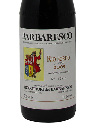 Produttori del Barbaresco "Rio Sordo" Barbaresco Riserva DOCG 2009