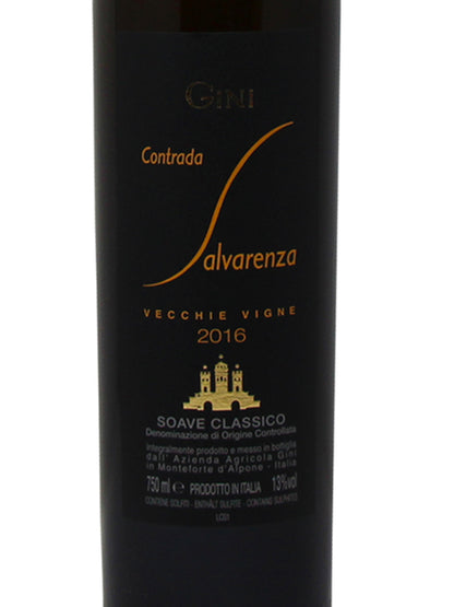 Cantine Gini "Contrada Salvarenza Vecchie Vigne" Soave Classico DOC 2016