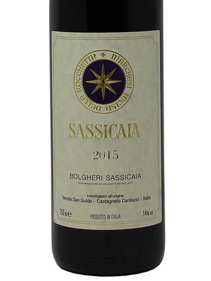 Tenuta San Guido "Sassicaia" Bolgheri Sassicaia DOC 2015