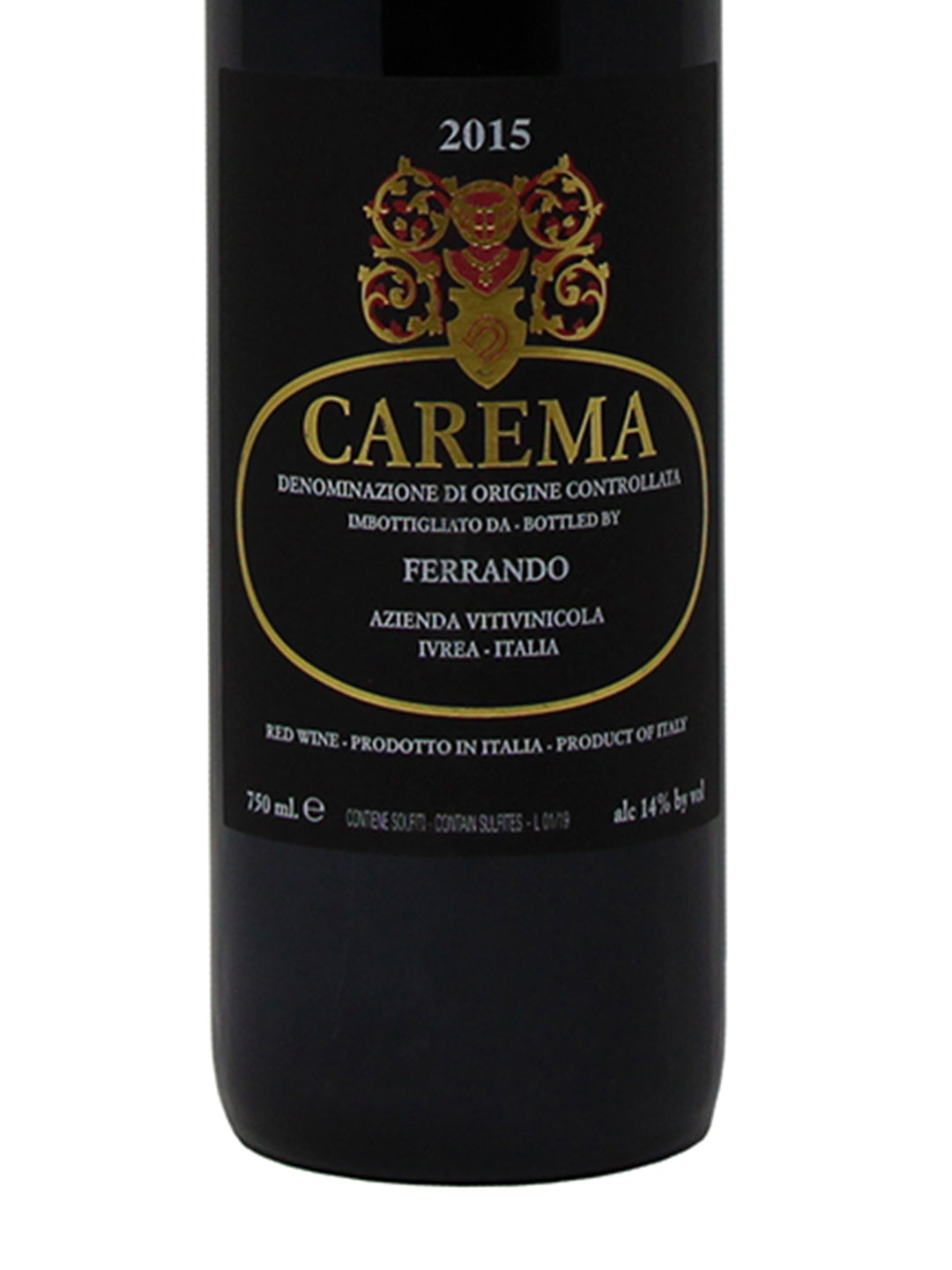 Ferrando Azienda Vitivinicola "Riserva Etichetta Nera" Carema DOC 2015