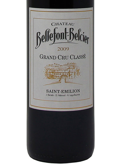 Chateau Bellefont-Belcier "Bellefont Belcier" Grand Cru Classé Saint-Emilion AOC 2009