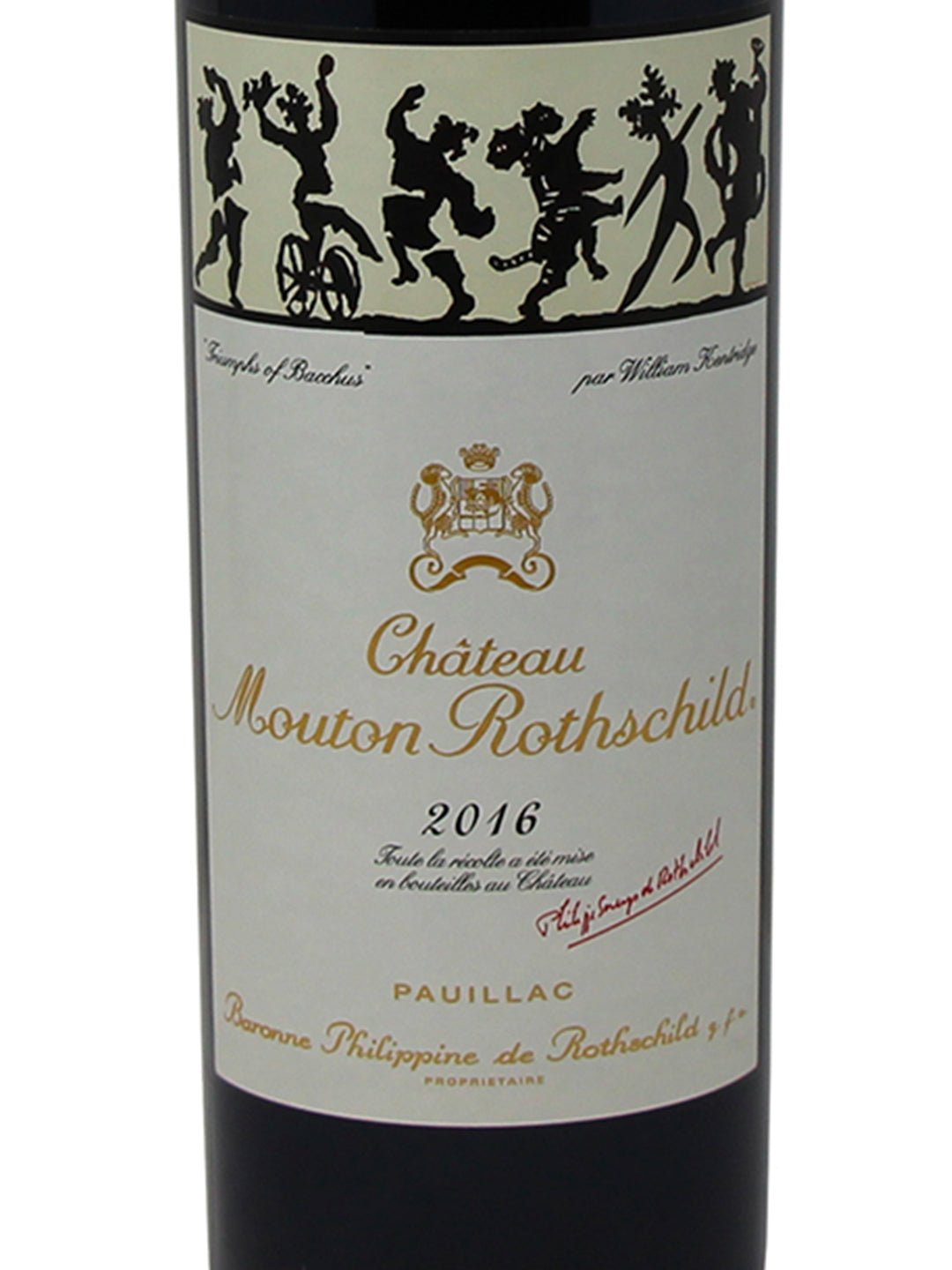 Chateau Mounton-Rothshild "Chateau Mouton-Rothshild" 1er Cru Classé Pauillac AOC 2016 1,5LT