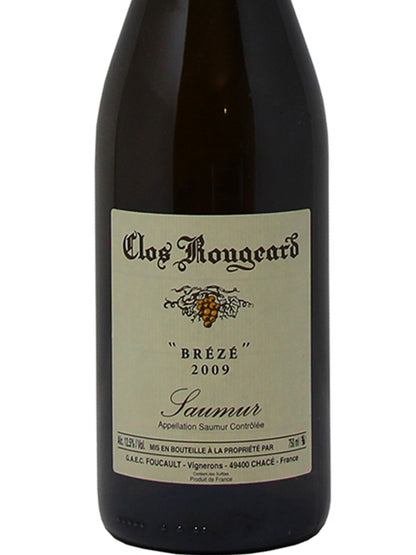 Clos Rougeard "Brézé" Saumur AOC 2009