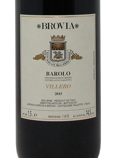 Brovia "Villero" Barolo DOCG 2015 1,5L