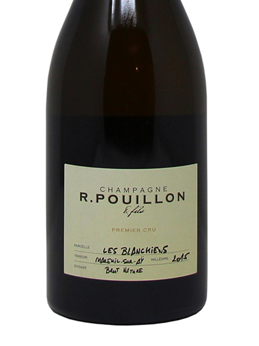 R. Pouillon & Fils "Les Blanchiens" Champagne Brut Premier Cru AOC 2015