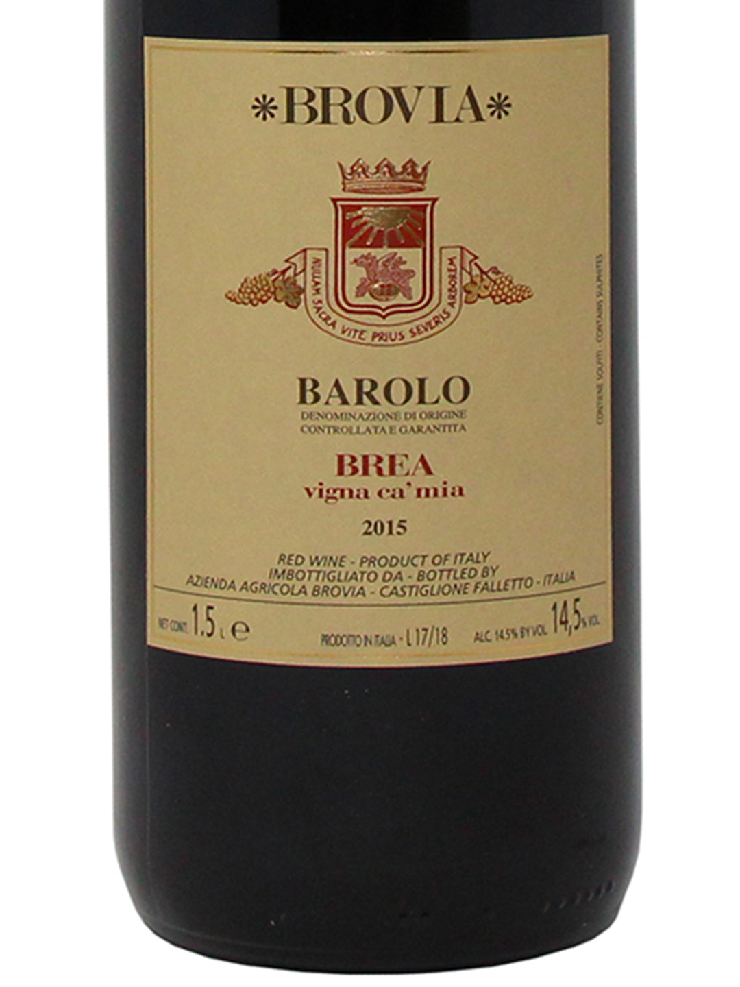 Brovia "Brea Vigna Ca' Mia" Barolo DOCG 2015 1,5L