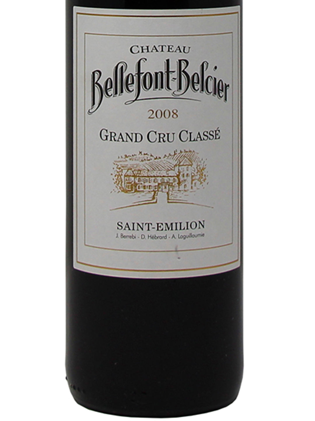 Chateau Bellefont-Belcier "Bellefont Belcier" Grand Cru Classé Saint-Emilion AOC 2008