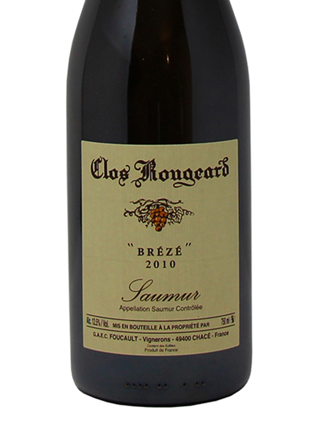 Clos Rougeard "Brézé" Saumur AOC 2010