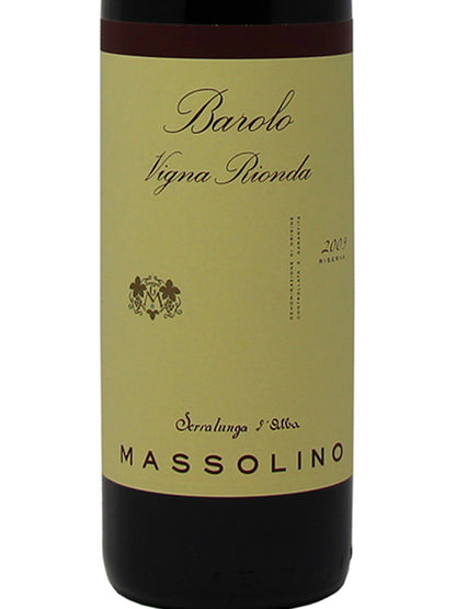 Massolino "Vigna Rionda" Barolo Riserva DOCG 2009