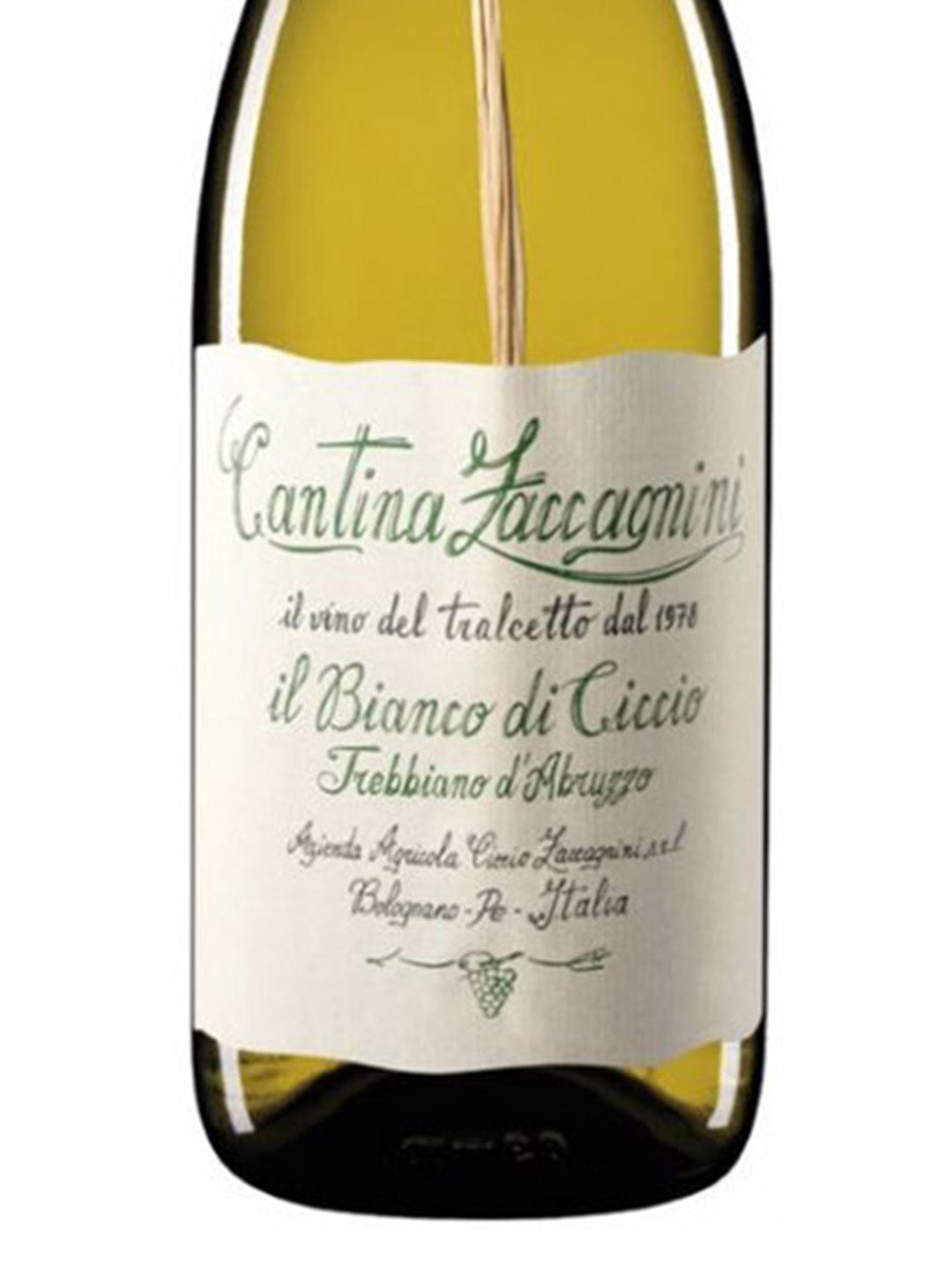 Zaccagnini "Tralcetto" Il Bianco di Ciccio Trebbiano d'Abruzzo DOC (Box 6 Bottiglie)