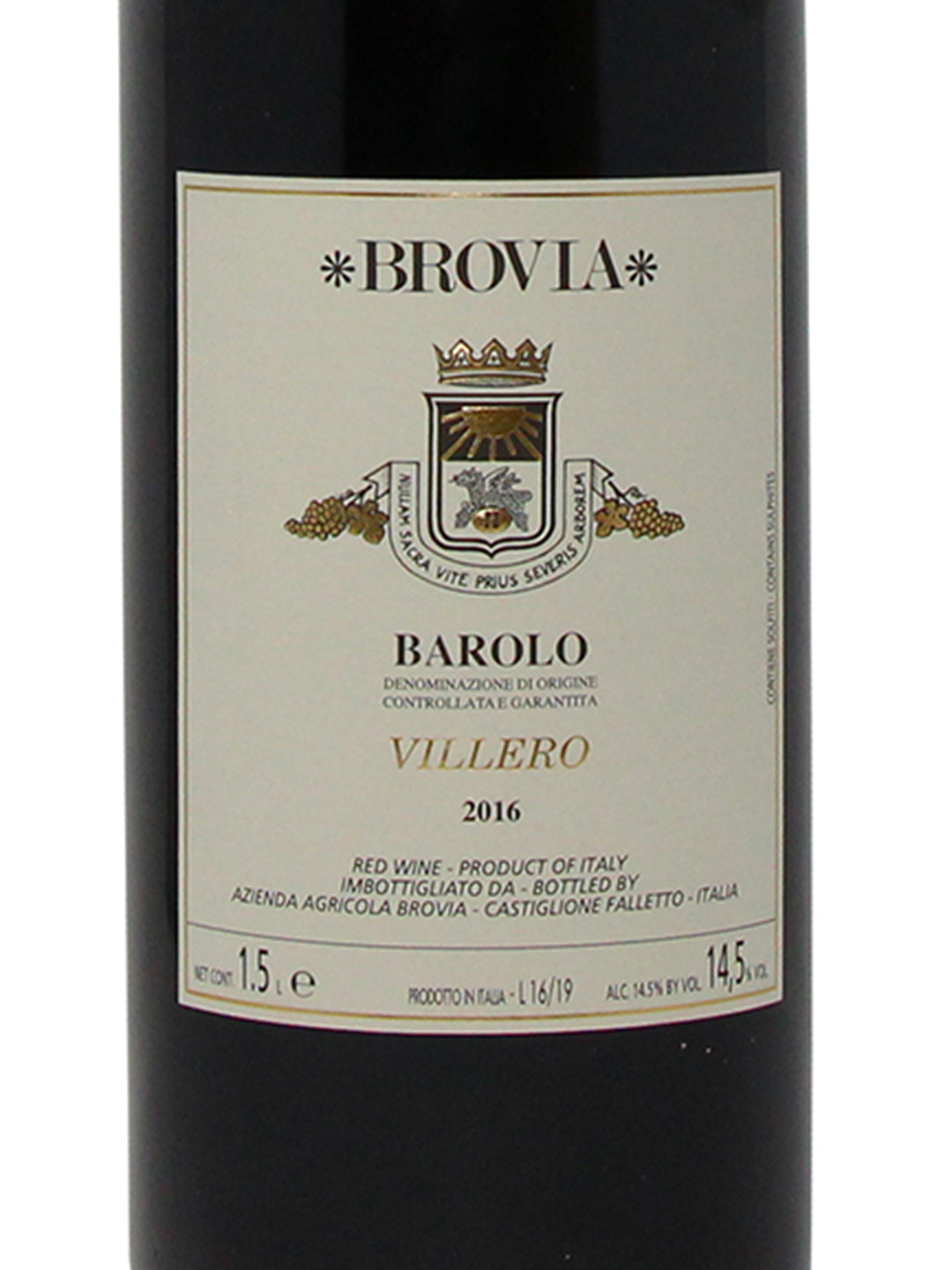 Brovia "Villero" Barolo DOCG 2016 1,5L