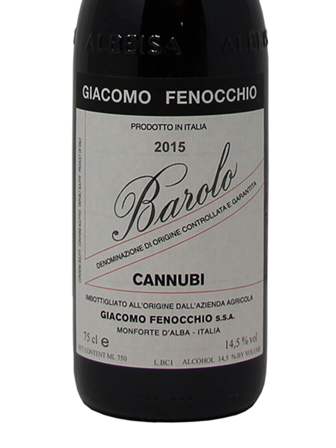 Giacomo Fenocchio "Cannubi" Barolo DOCG 2015