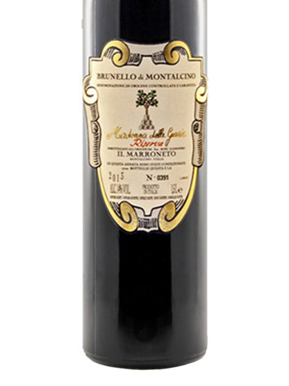 Il Marroneto "Madonna delle Grazie" Brunello di Montalcino Riserva DOCG 2013 1,5L