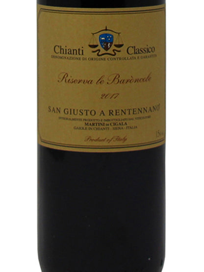 San Giusto a Rentennano "Riserva le Baròncole" Chianti Classico DOCG 2017 1,5L