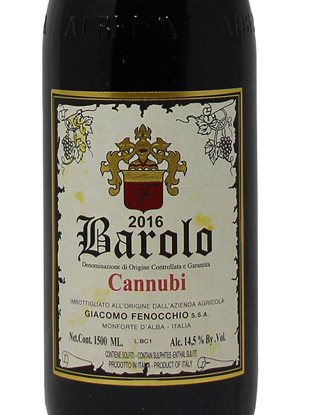 Giacomo Fenocchio "Cannubi" Barolo DOCG 2016 1,5L (capsula danneggiata)