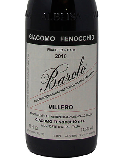 Giacomo Fenocchio "Villero" Barolo DOCG 2016