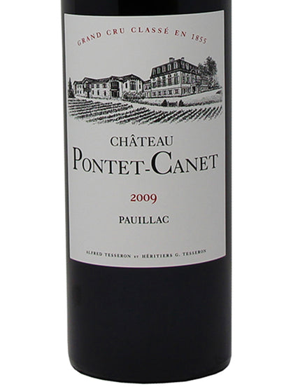 Chateau Pontet-Canet "Pontet-Canet" 5e Cru Classé Puillac AOC 2009