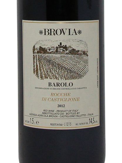 Brovia "Rocche di Castiglione" Barolo DOCG 2012 1,5L