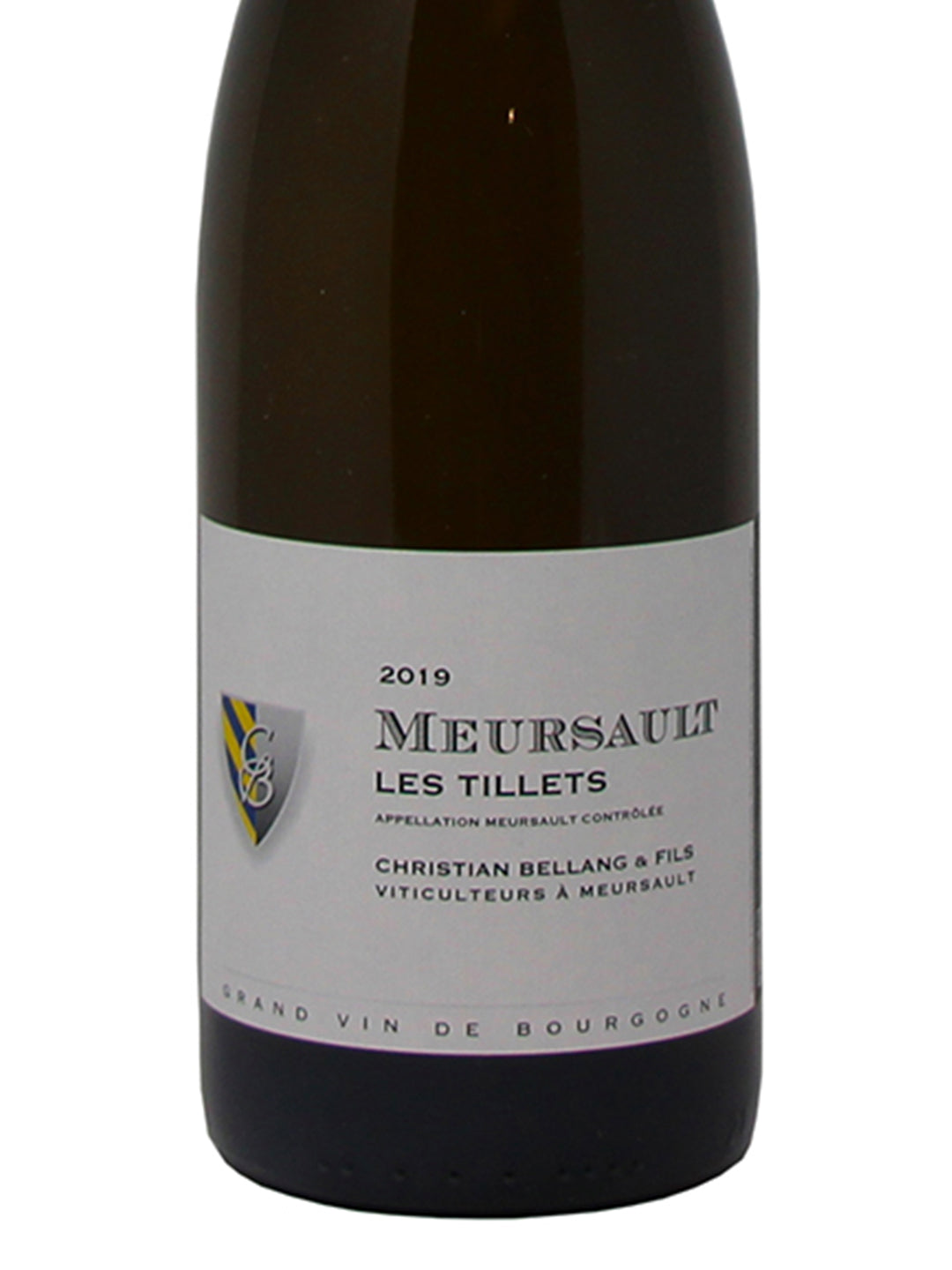 Domaine Christian Bellang & Fils "Meursault Les Tillets" Appellation Meursault Contrôlée 2019