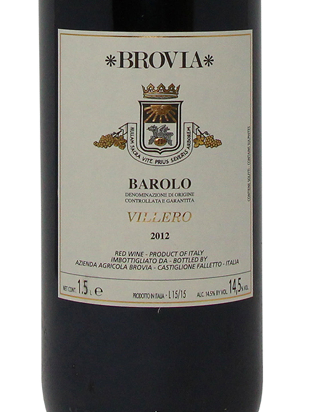 Brovia "Villero" Barolo DOCG 2012 1,5L