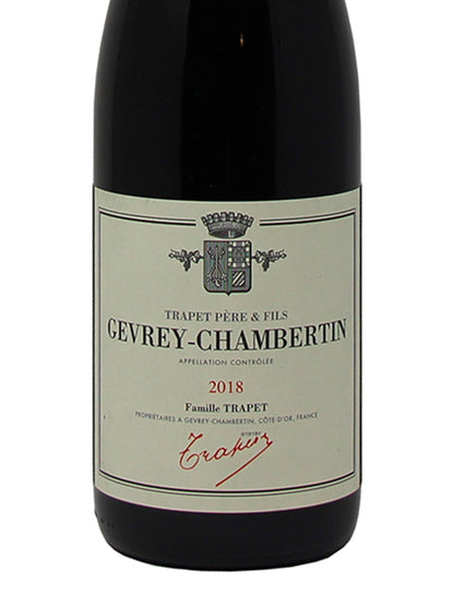 Domaine Trapet Père & Fils "Gevrey-Chambertin" Bourgogne AOC 2018