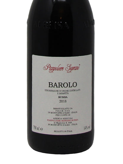 Pianpolvere Soprano "Bussia" Barolo DOCG 2018