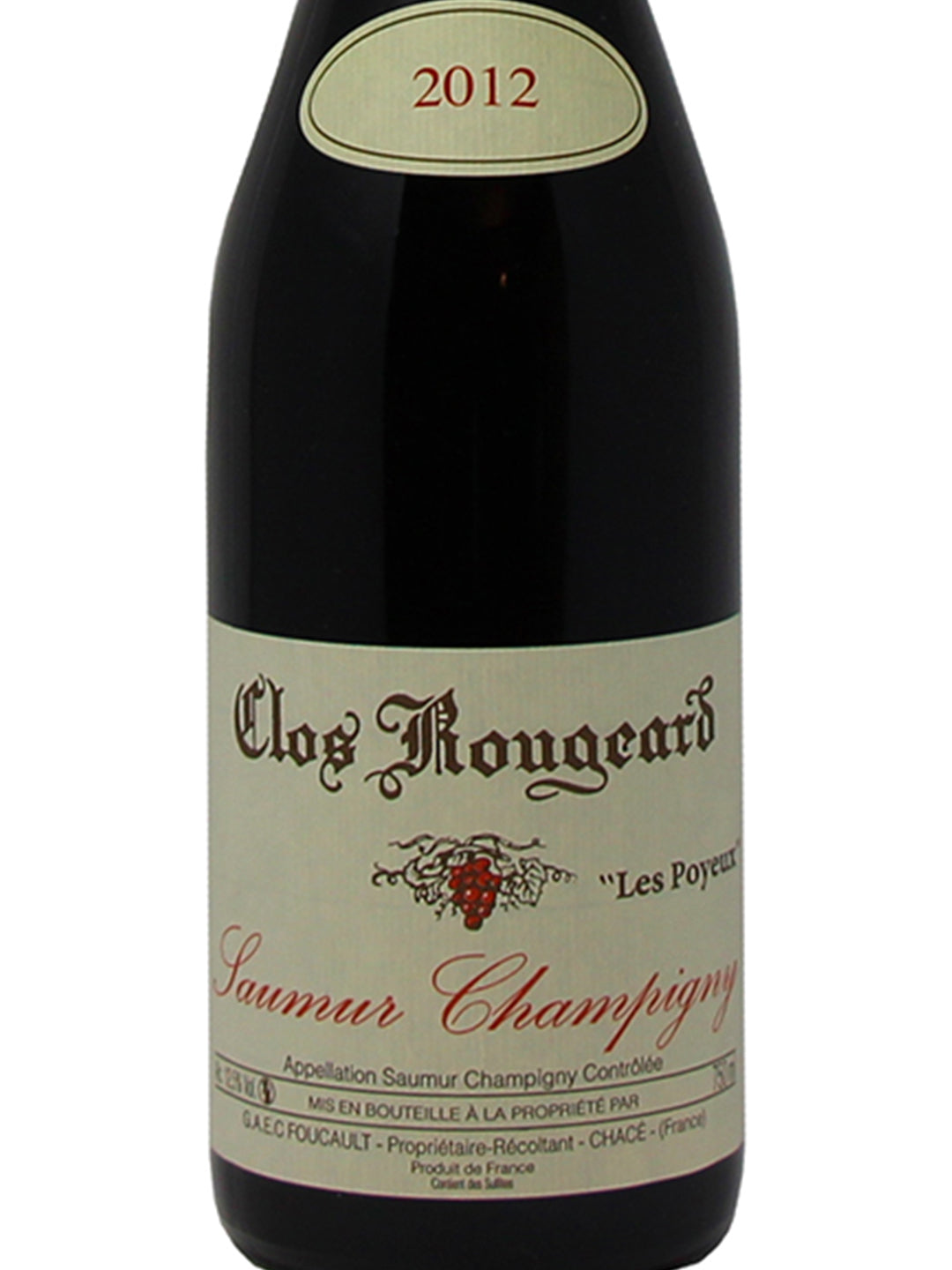 Clos Rougeard "Les Poyeux" Saumur-Champigny AOC 2012