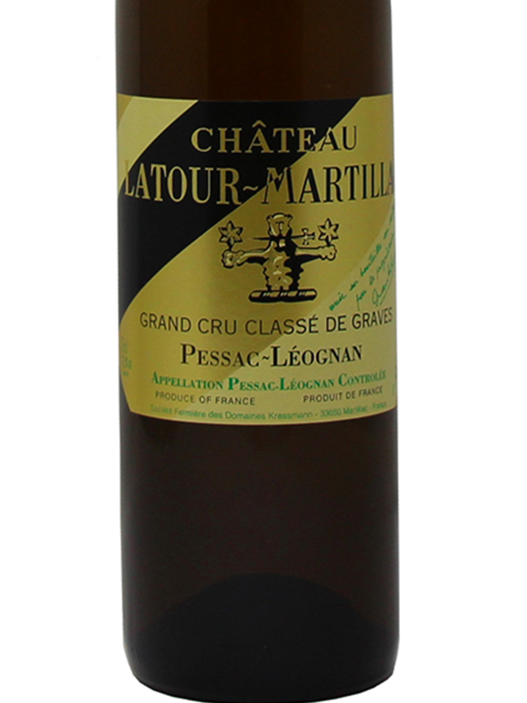 Chateau Latour-Martillac Grand Cru Classé Pessac-Lèognan AOC 1996