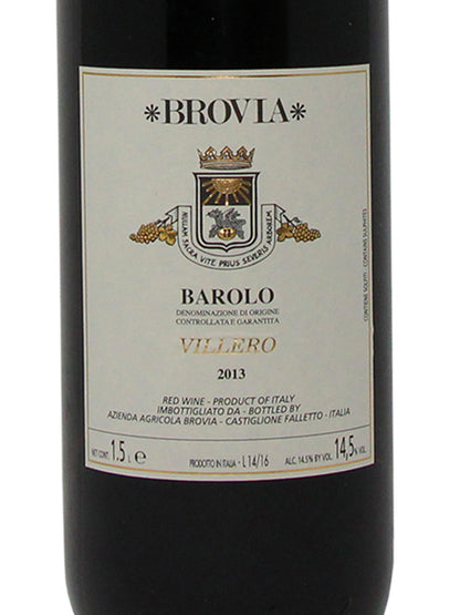 Brovia "Villero" Barolo DOCG 2013 1,5L