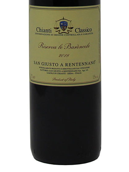 San Giusto a Rentennano "Riserva le Baròncole" Chianti Classico DOCG 2018